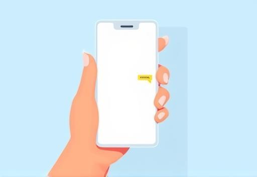 Illustration of a smartphone showing notification reminders